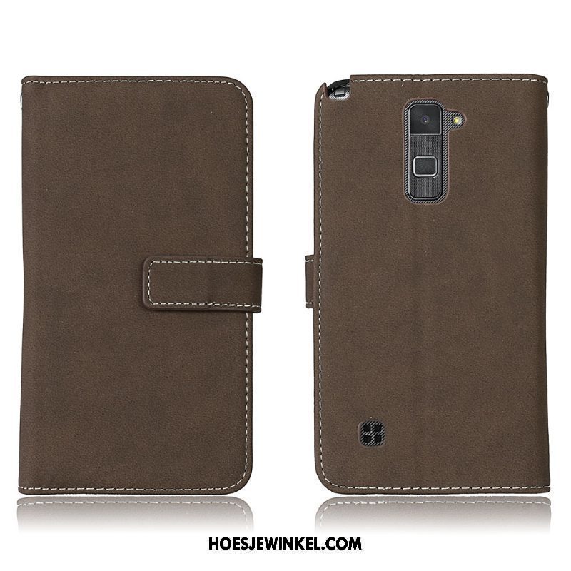Lg K11 Hoesje Mobiele Telefoon Hoes Clamshell, Lg K11 Hoesje Bescherming Zwart