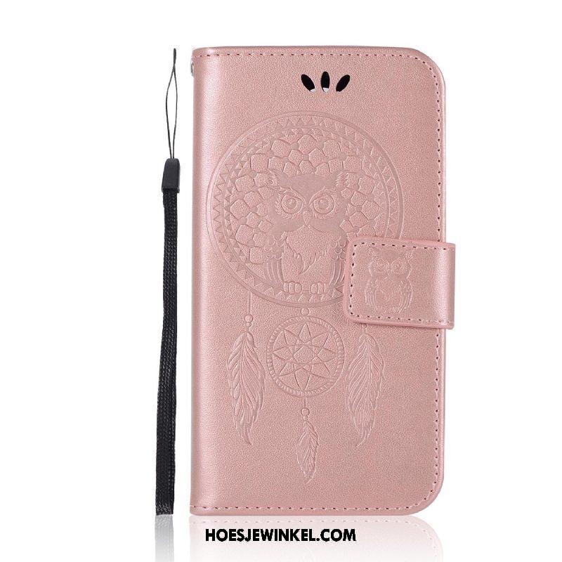 Lg K11 Hoesje Trend Leren Etui Bescherming, Lg K11 Hoesje Portemonnee Folio