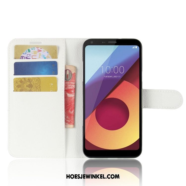 Lg Q6 Hoesje All Inclusive Portemonnee Patroon, Lg Q6 Hoesje Anti-fall Kaart