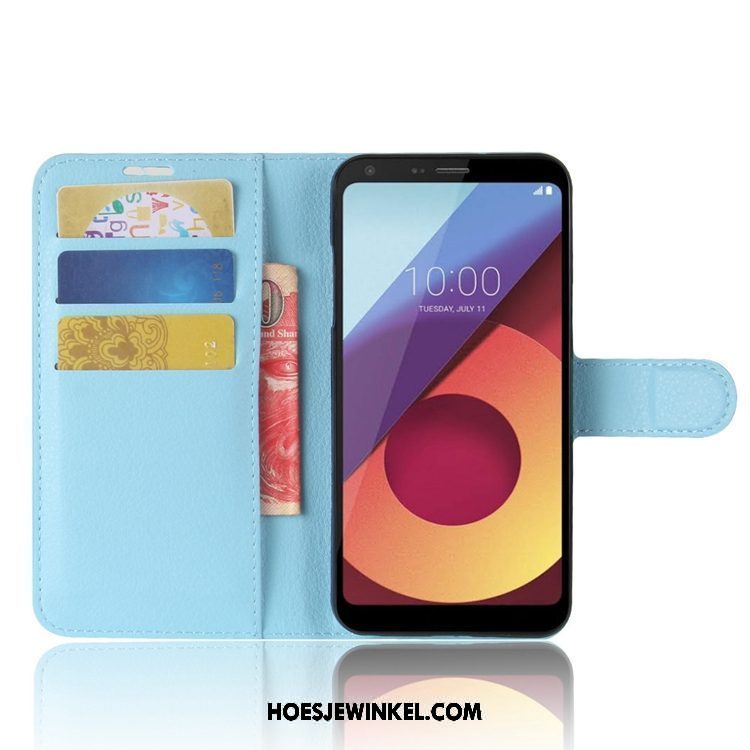 Lg Q6 Hoesje All Inclusive Portemonnee Patroon, Lg Q6 Hoesje Anti-fall Kaart