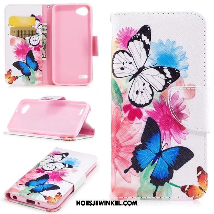 Lg Q6 Hoesje Anti-fall Bescherming Spotprent, Lg Q6 Hoesje Mobiele Telefoon All Inclusive