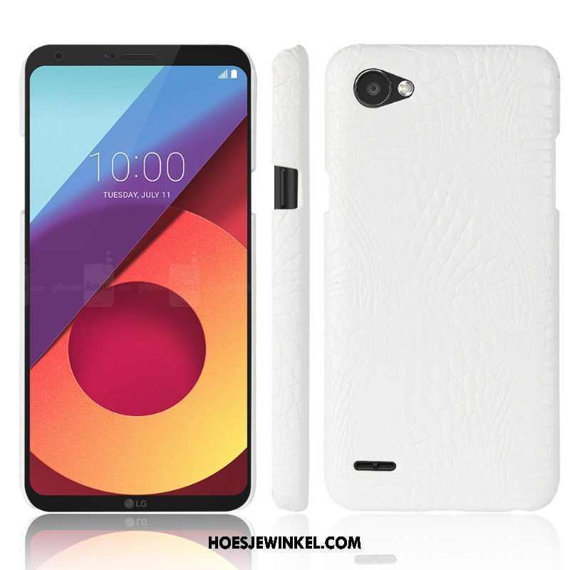 Lg Q6 Hoesje Bescherming Mobiele Telefoon Krokodillenleer, Lg Q6 Hoesje Licht Anti-fall