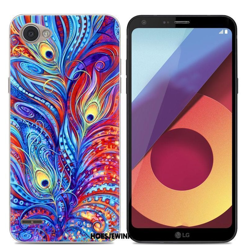 Lg Q6 Hoesje Hoes Doorzichtig Mobiele Telefoon, Lg Q6 Hoesje Bescherming Siliconen