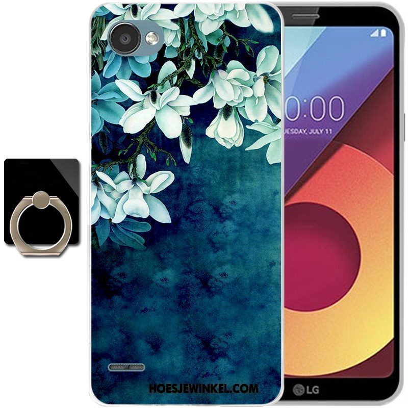 Lg Q6 Hoesje Hoes Roze All Inclusive, Lg Q6 Hoesje Anti-fall Mobiele Telefoon