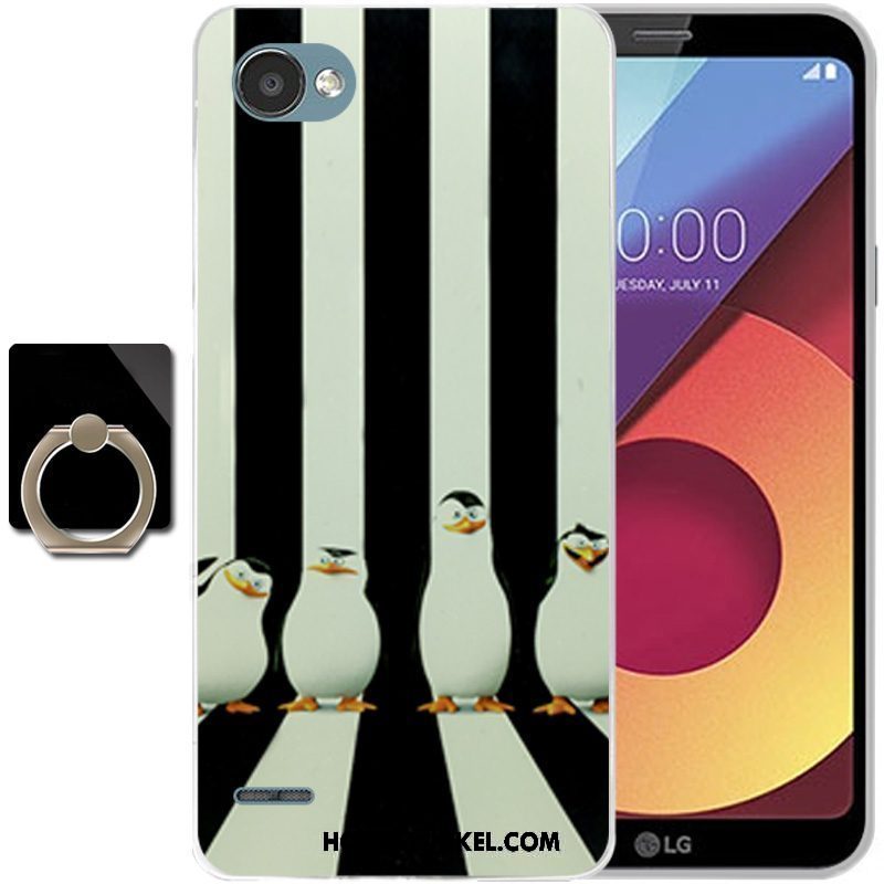 Lg Q6 Hoesje Hoes Roze All Inclusive, Lg Q6 Hoesje Anti-fall Mobiele Telefoon