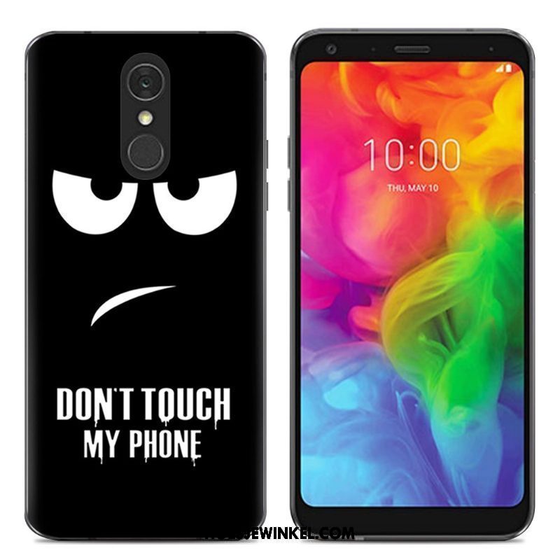 Lg Q7 Hoesje Scheppend Zacht Spotprent, Lg Q7 Hoesje Bescherming Eenvoudige