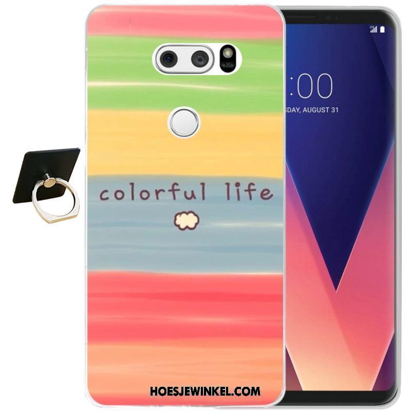 Lg V30 Hoesje All Inclusive Mobiele Telefoon Bescherming, Lg V30 Hoesje Hoes Zacht