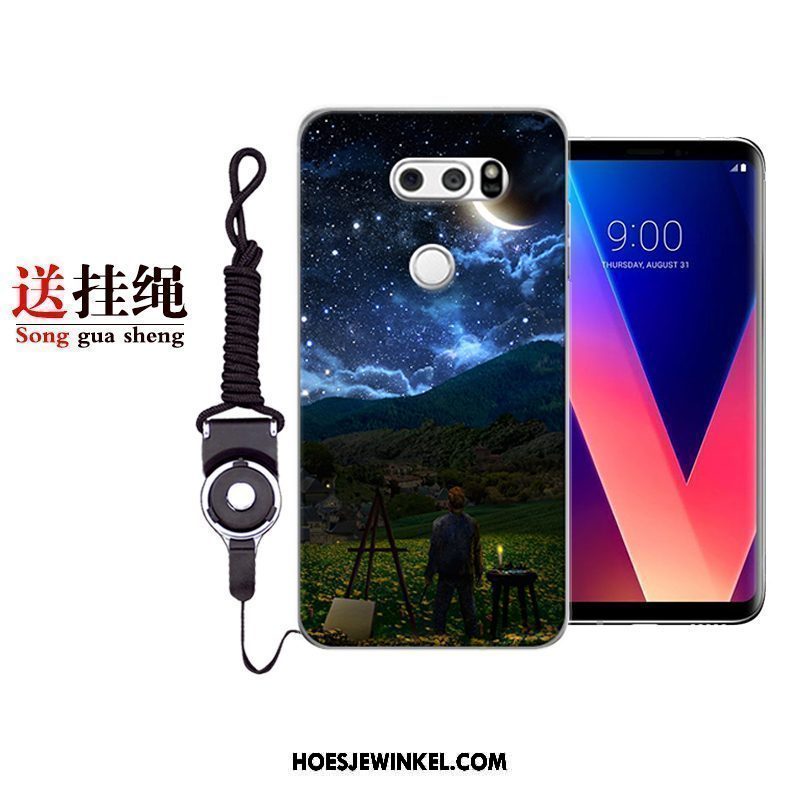 Lg V30 Hoesje Anti-fall Scheppend Mobiele Telefoon, Lg V30 Hoesje Mooie Trend