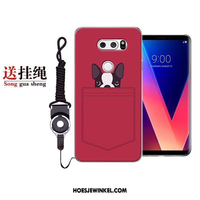 Lg V30 Hoesje Anti-fall Scheppend Mobiele Telefoon, Lg V30 Hoesje Mooie Trend