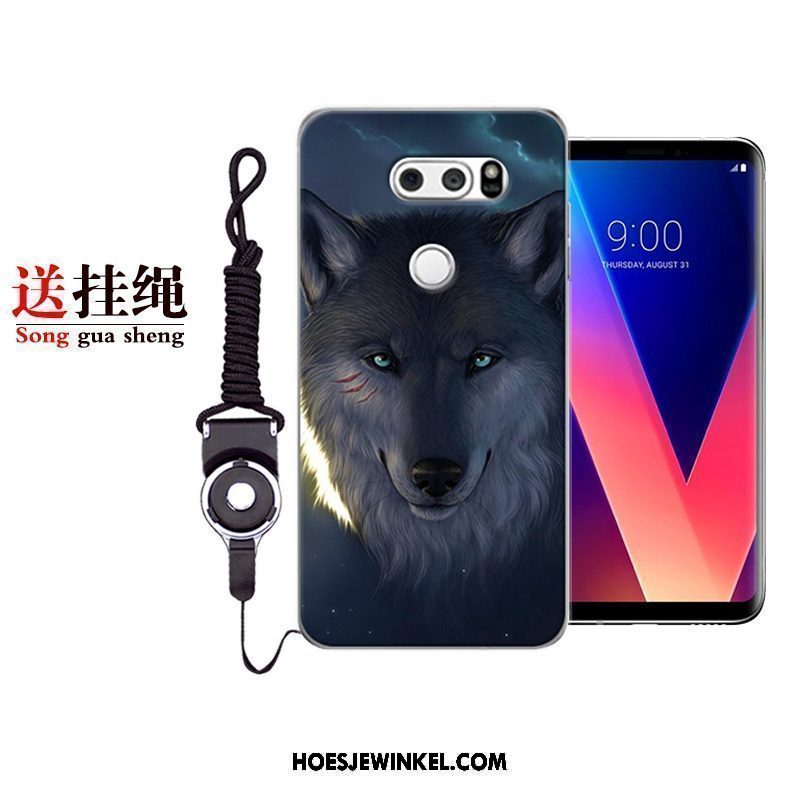 Lg V30 Hoesje Anti-fall Scheppend Mobiele Telefoon, Lg V30 Hoesje Mooie Trend