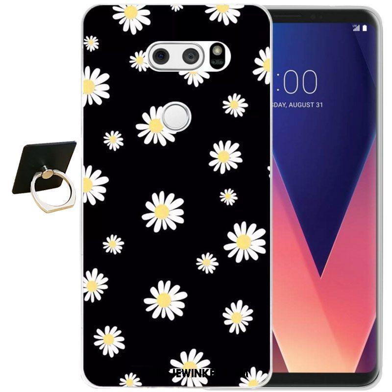 Lg V30 Hoesje Bescherming Zacht Siliconen, Lg V30 Hoesje Mobiele Telefoon Zwart