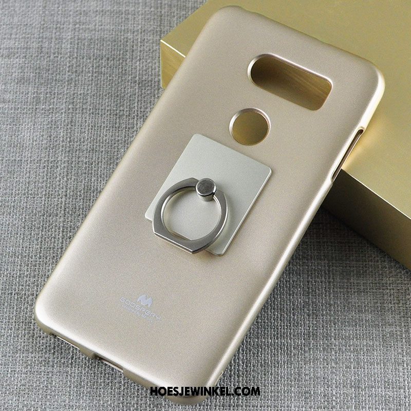 Lg V30 Hoesje Doorzichtig Ring All Inclusive, Lg V30 Hoesje Siliconen Bescherming