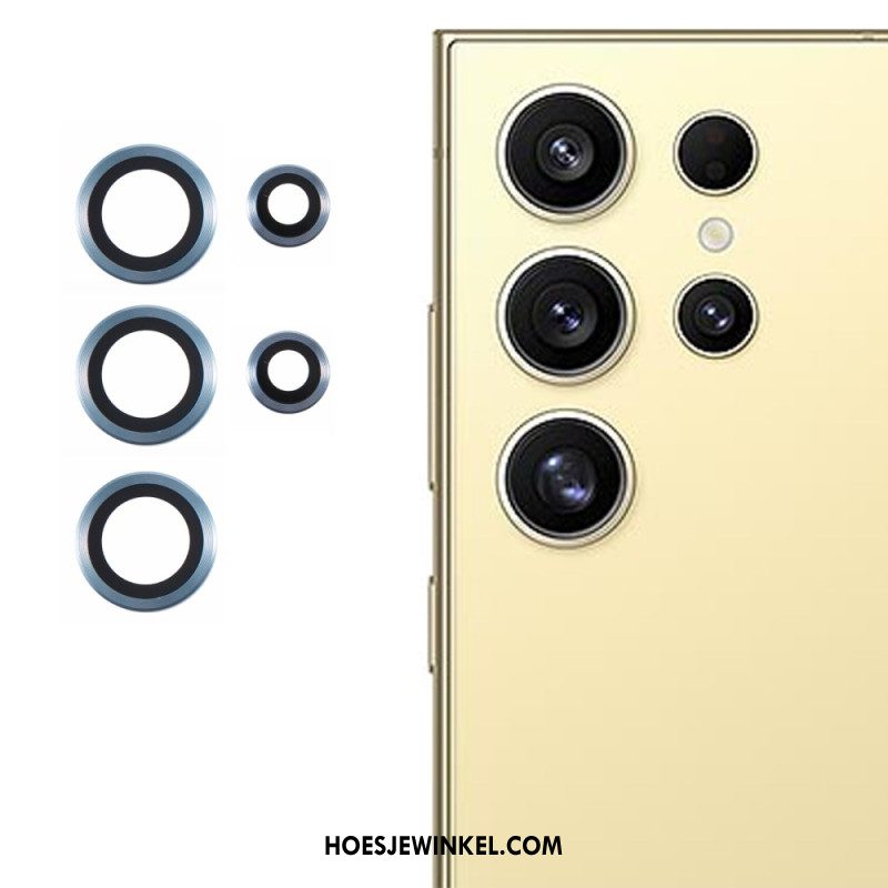 Metalen Lensbeschermer Voor Samsung Galaxy S25 Ultra 5g Gegalvaniseerd En Gehard Glas