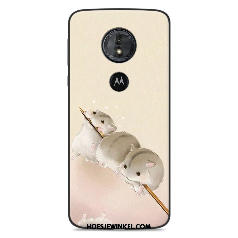 Moto E5 Hoesje Anti-fall Hoes Mobiele Telefoon, Moto E5 Hoesje Geel Bescherming