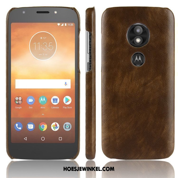 Moto E5 Hoesje Patroon Hard Kwaliteit, Moto E5 Hoesje Mobiele Telefoon Vintage