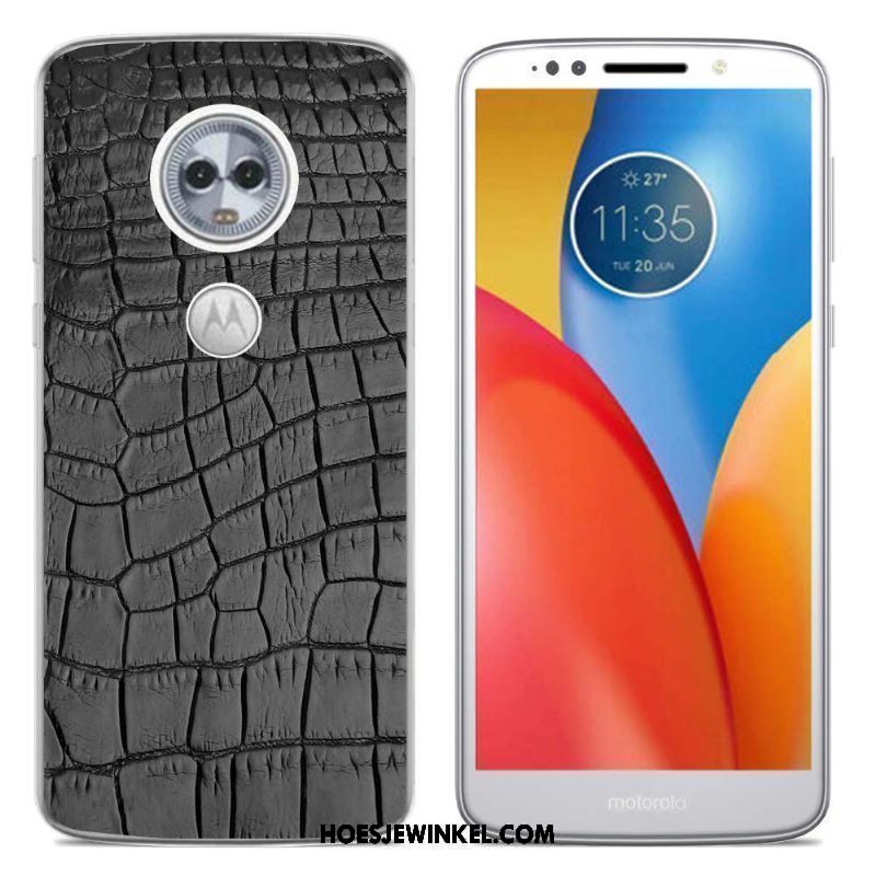 Moto E5 Hoesje Siliconen Spotprent Lovers, Moto E5 Hoesje Trend Hoes