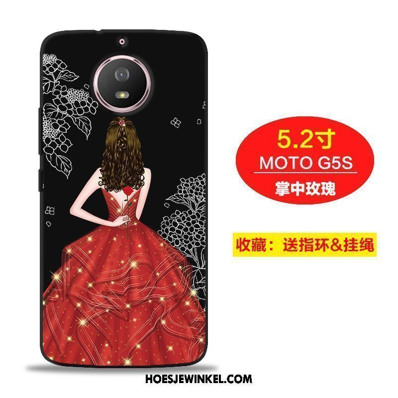 Moto G5s Hoesje Bescherming Hoes Groen, Moto G5s Hoesje Mobiele Telefoon Siliconen