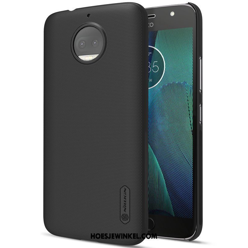 Moto G5s Plus Hoesje Mobiele Telefoon Hoge Skärmskydd, Moto G5s Plus Hoesje Schrobben Bescherming