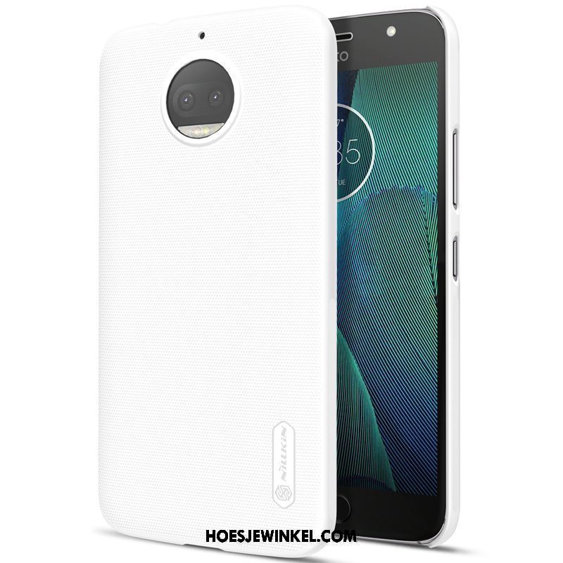 Moto G5s Plus Hoesje Mobiele Telefoon Hoge Skärmskydd, Moto G5s Plus Hoesje Schrobben Bescherming