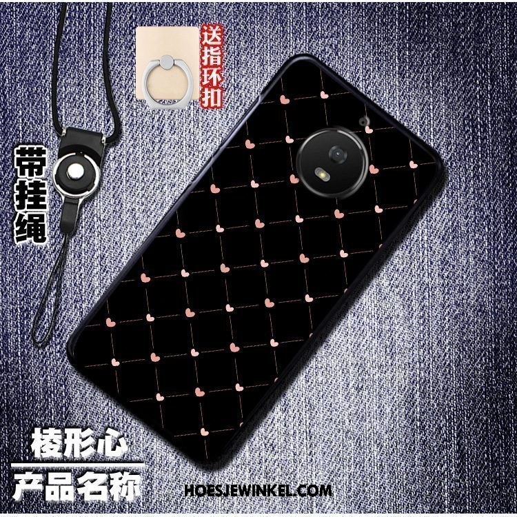 Moto G5s Plus Hoesje Ster Bescherming Mobiele Telefoon, Moto G5s Plus Hoesje Hanger Hoes