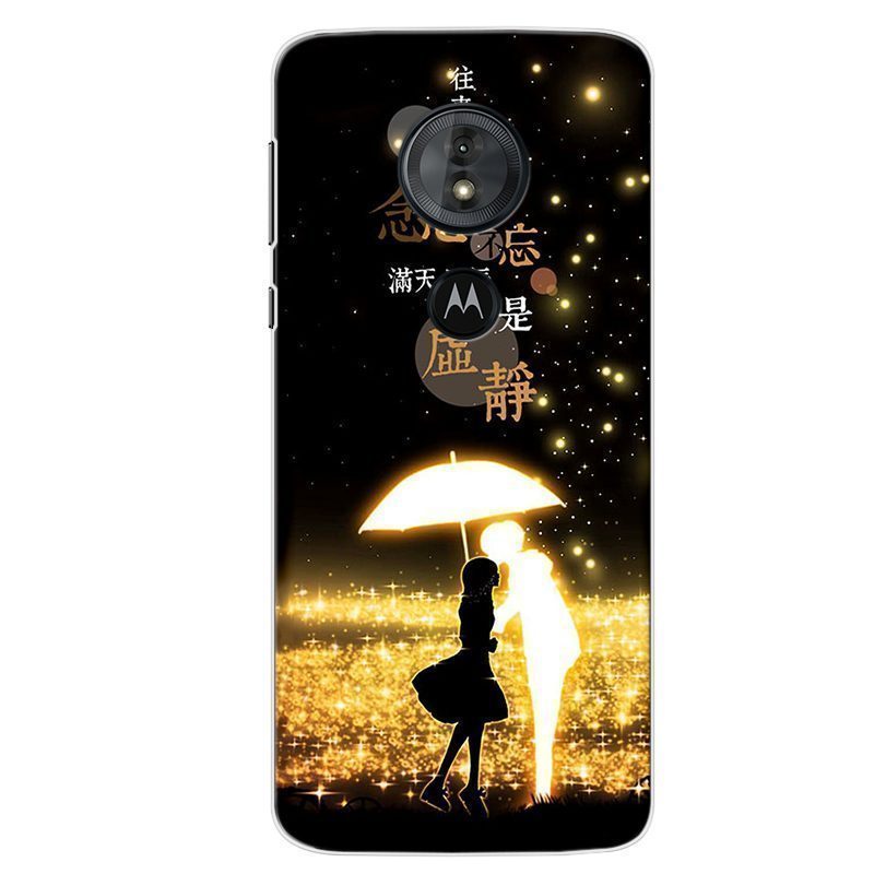 Moto G6 Play Hoesje Anti-fall All Inclusive Kunst, Moto G6 Play Hoesje Mini Bescherming