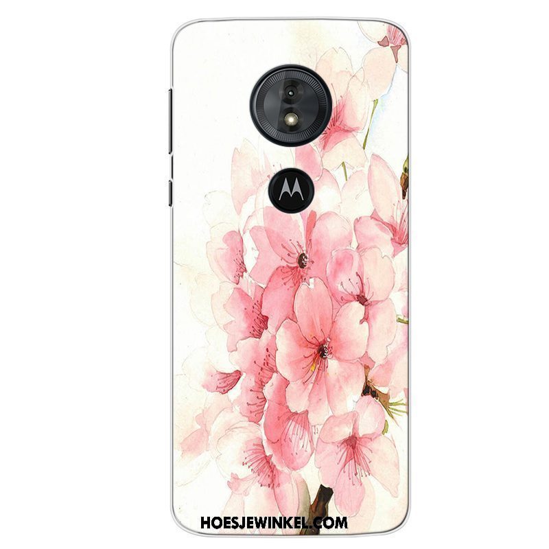 Moto G6 Play Hoesje Anti-fall All Inclusive Kunst, Moto G6 Play Hoesje Mini Bescherming