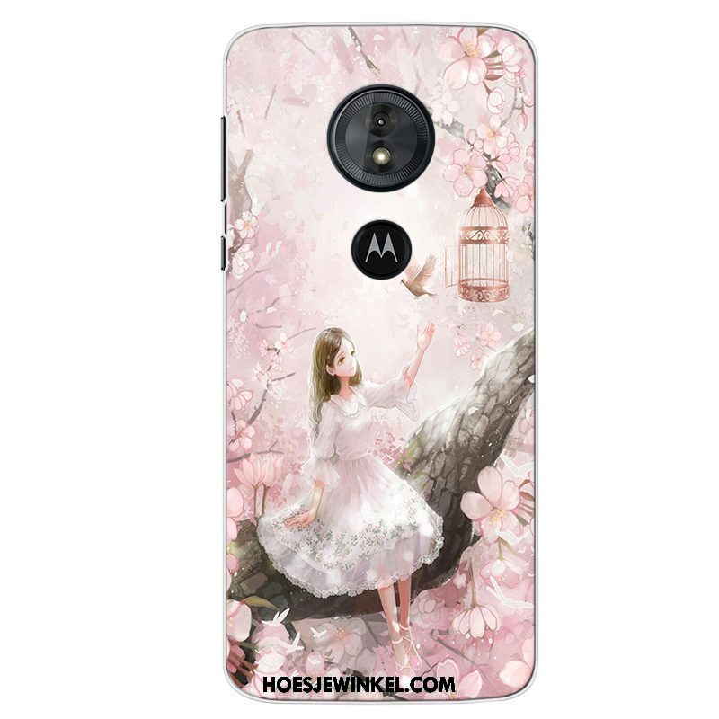 Moto G6 Play Hoesje Anti-fall All Inclusive Kunst, Moto G6 Play Hoesje Mini Bescherming