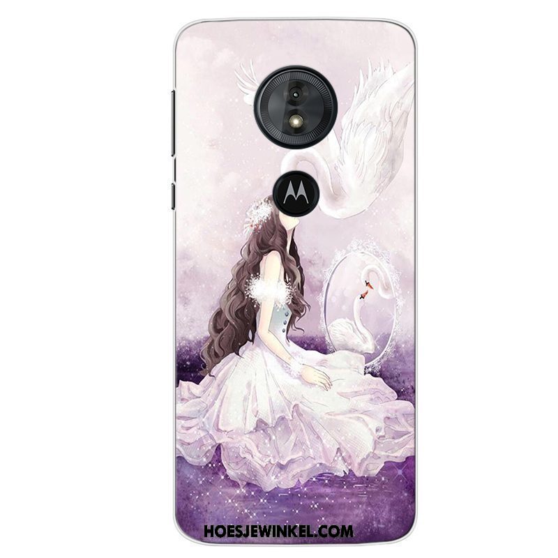 Moto G6 Play Hoesje Anti-fall All Inclusive Kunst, Moto G6 Play Hoesje Mini Bescherming