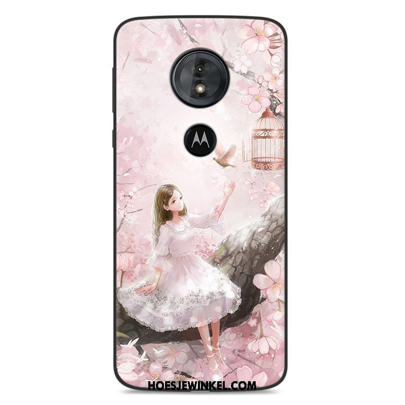 Moto G6 Play Hoesje Grijs Mobiele Telefoon Hoes, Moto G6 Play Hoesje Anti-fall Trendy Merk