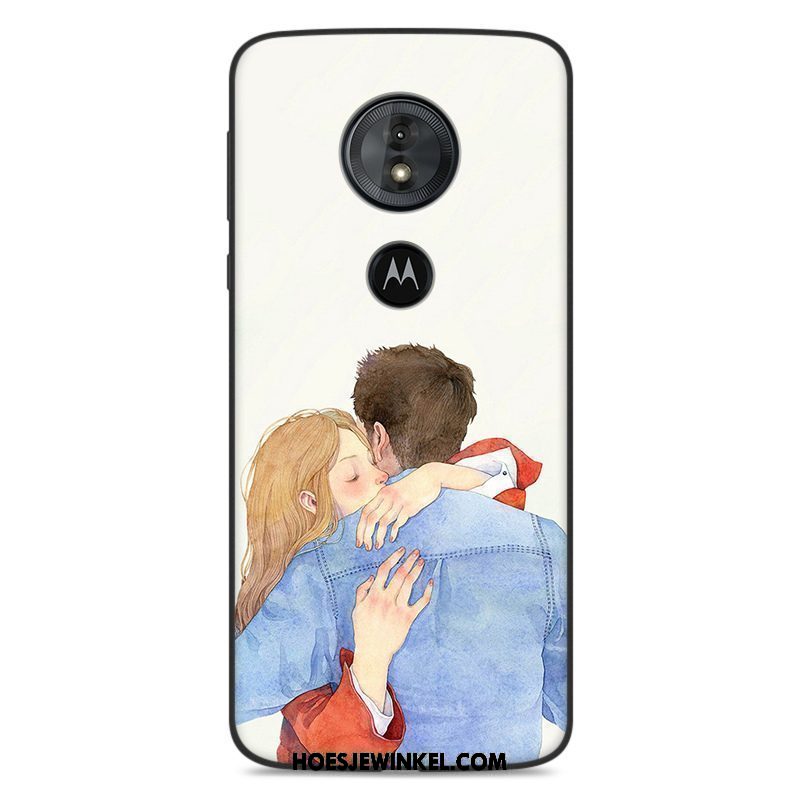 Moto G6 Play Hoesje Siliconen Mobiele Telefoon All Inclusive, Moto G6 Play Hoesje Mini Kunst