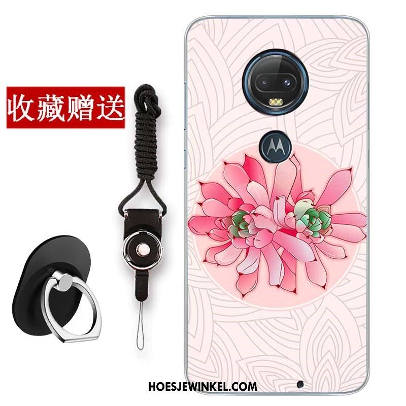 Moto G7 Hoesje Mobiele Telefoon Kunst Hoes, Moto G7 Hoesje Vintage Anti-fall