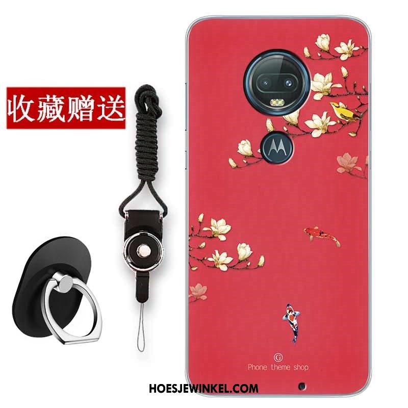 Moto G7 Hoesje Mobiele Telefoon Kunst Hoes, Moto G7 Hoesje Vintage Anti-fall