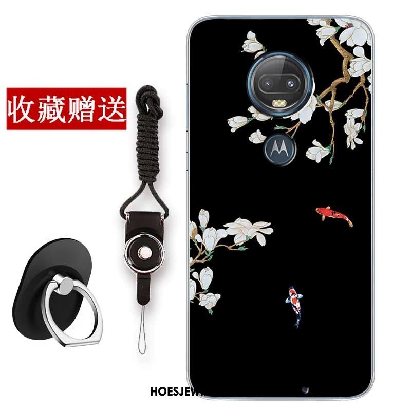 Moto G7 Hoesje Mobiele Telefoon Kunst Hoes, Moto G7 Hoesje Vintage Anti-fall