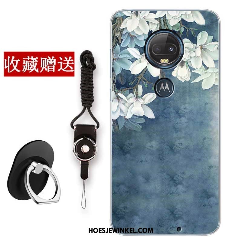 Moto G7 Hoesje Mobiele Telefoon Kunst Hoes, Moto G7 Hoesje Vintage Anti-fall