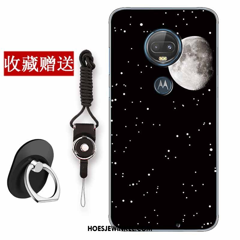 Moto G7 Hoesje Scheppend Vintage Chinese Stijl, Moto G7 Hoesje Hoes All Inclusive