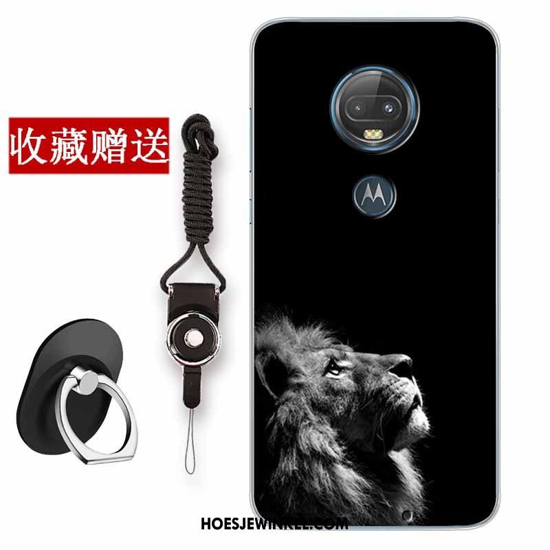 Moto G7 Hoesje Scheppend Vintage Chinese Stijl, Moto G7 Hoesje Hoes All Inclusive