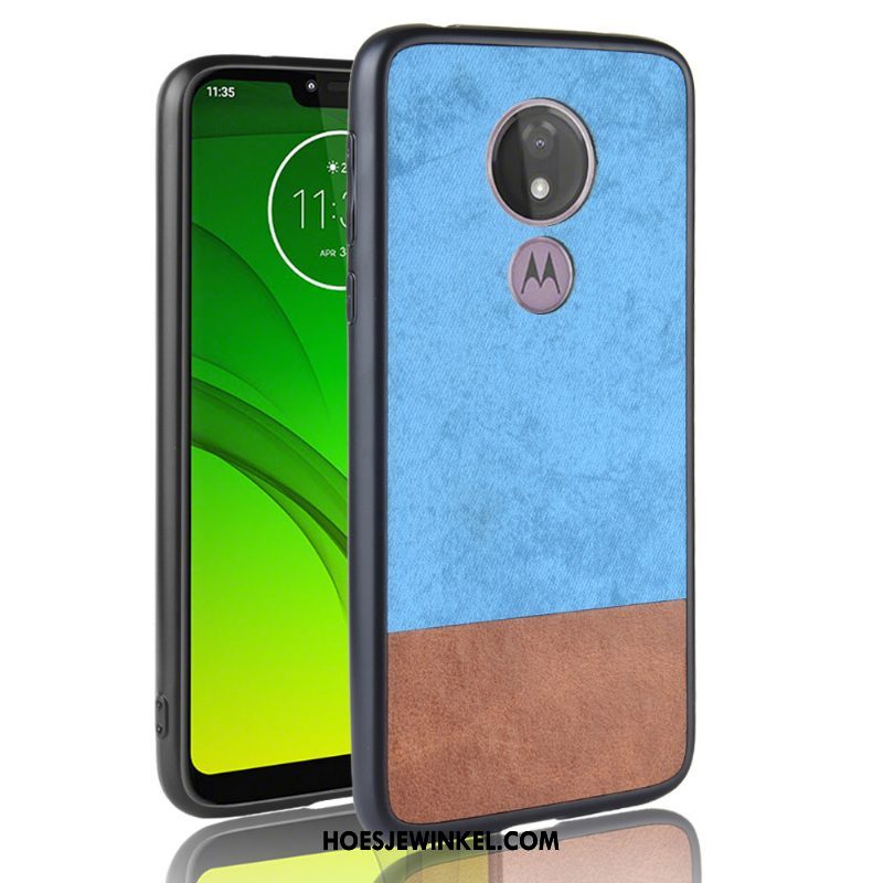 Moto G7 Play Hoesje Anti-fall All Inclusive Gemengde Kleuren, Moto G7 Play Hoesje Rood Europa