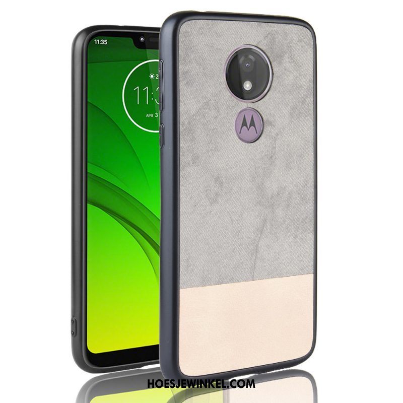 Moto G7 Play Hoesje Anti-fall All Inclusive Gemengde Kleuren, Moto G7 Play Hoesje Rood Europa