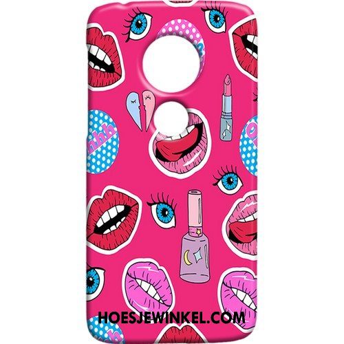 Moto G7 Play Hoesje Bescherming Hip-hop Mobiele Telefoon, Moto G7 Play Hoesje Hard Hoes