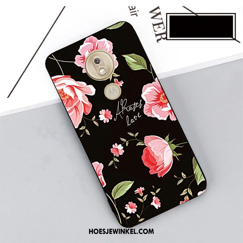 Moto G7 Play Hoesje Bescherming Hoes Mobiele Telefoon, Moto G7 Play Hoesje Hanger Rood