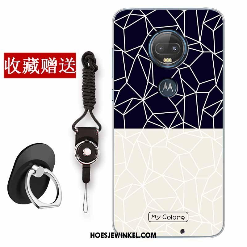 Moto G7 Plus Hoesje Anti-fall Mobiele Telefoon Zacht, Moto G7 Plus Hoesje Chinese Stijl Bescherming