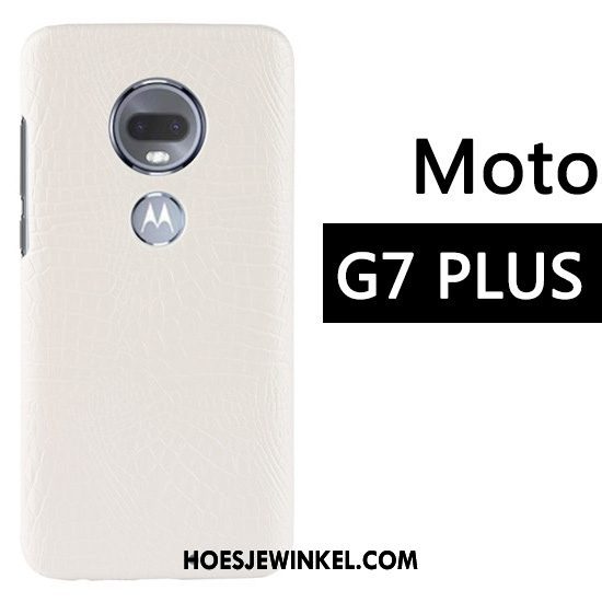 Moto G7 Plus Hoesje Bescherming Anti-fall Bedrijf, Moto G7 Plus Hoesje Mobiele Telefoon Rood