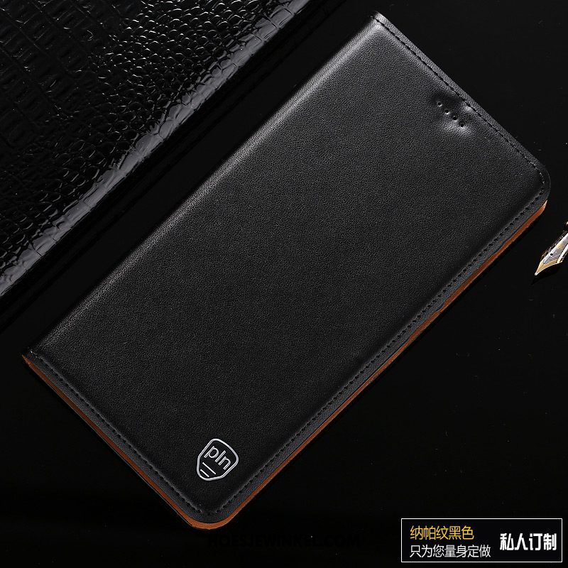 Moto G7 Plus Hoesje Hoes Rood Leren Etui, Moto G7 Plus Hoesje Mobiele Telefoon Bescherming