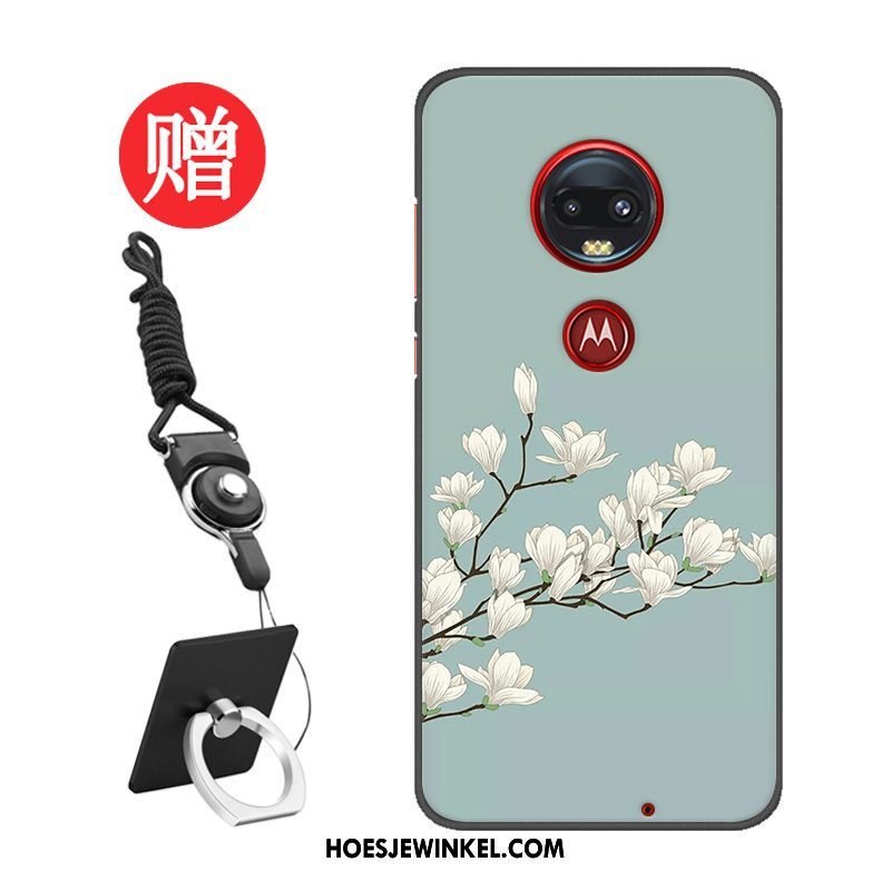 Moto G7 Plus Hoesje Pas Patroon Trend, Moto G7 Plus Hoesje Mobiele Telefoon Zacht