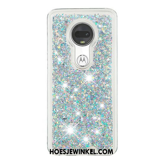 Moto G7 Plus Hoesje Roze Hanger Mobiele Telefoon, Moto G7 Plus Hoesje Gasbag Drijfzand