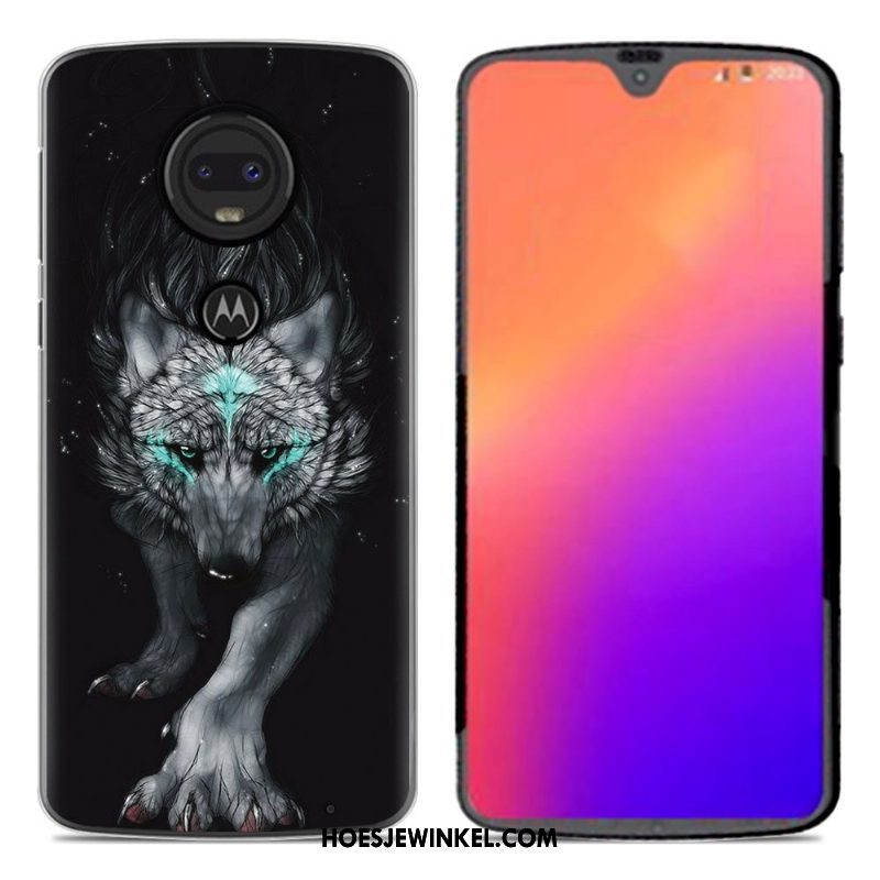 Moto G7 Plus Hoesje Zacht Mobiele Telefoon Siliconenhoesje, Moto G7 Plus Hoesje Nieuw Trend