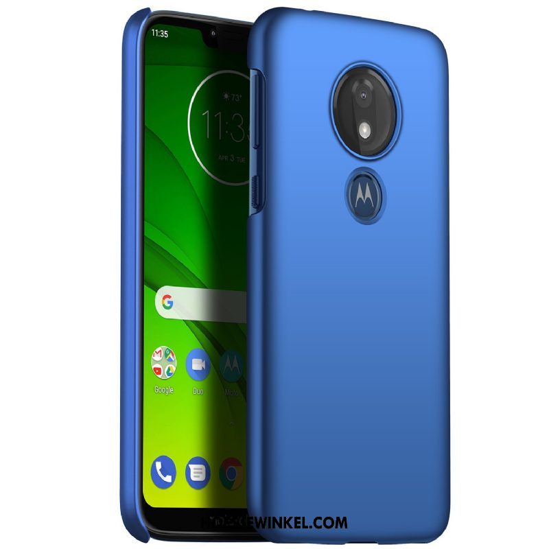 Moto G7 Power Hoesje Dun Gladde Mobiele Telefoon, Moto G7 Power Hoesje All Inclusive Groen Beige