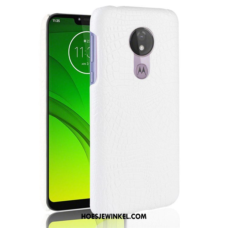 Moto G7 Power Hoesje Mobiele Telefoon Hoes Bescherming, Moto G7 Power Hoesje Hard Zwart