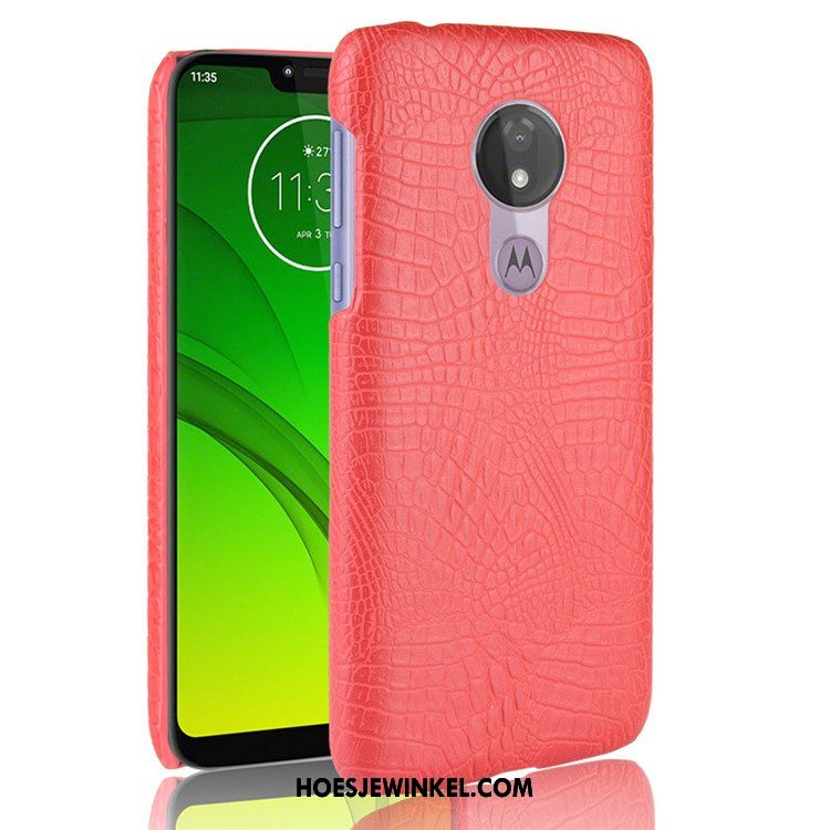 Moto G7 Power Hoesje Mobiele Telefoon Hoes Bescherming, Moto G7 Power Hoesje Hard Zwart