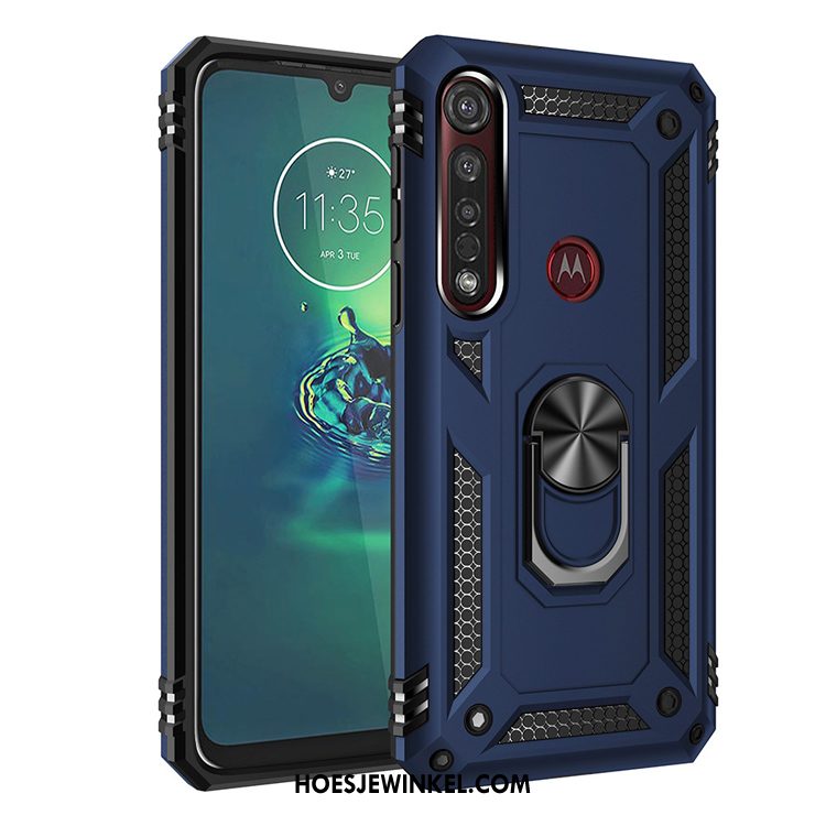 Moto G8 Plus Hoesje All Inclusive Bescherming Mobiele Telefoon, Moto G8 Plus Hoesje Roze Hoes